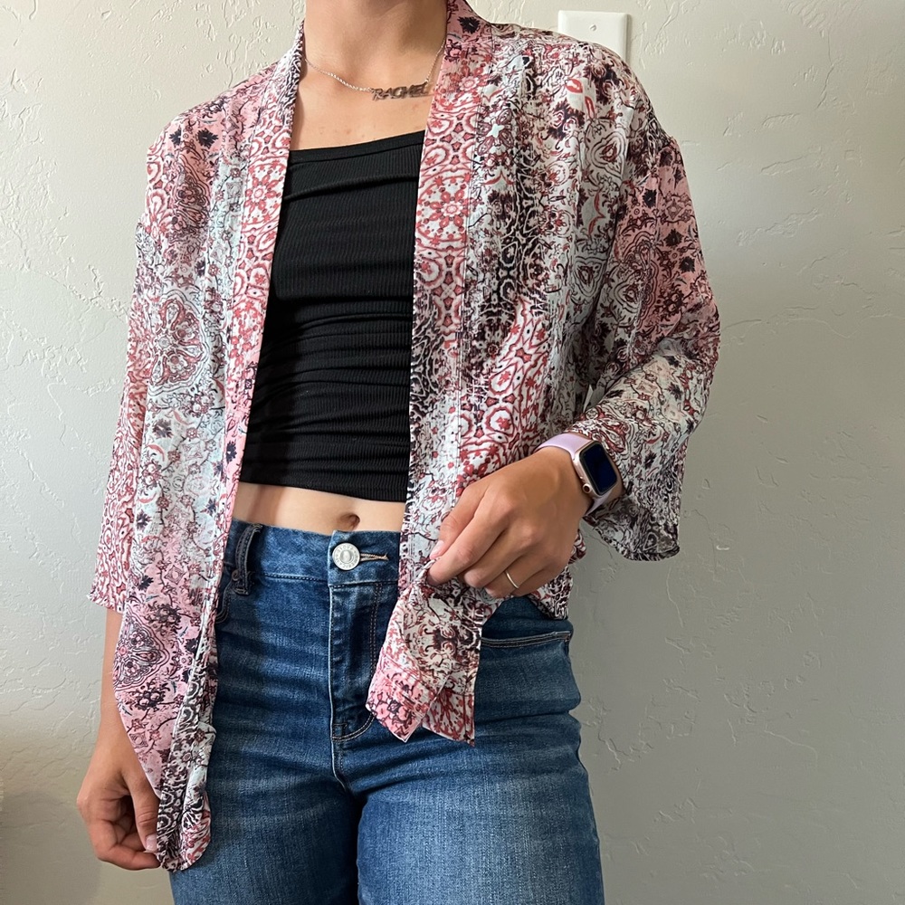 Wallflower Long Hippie Cardigan
